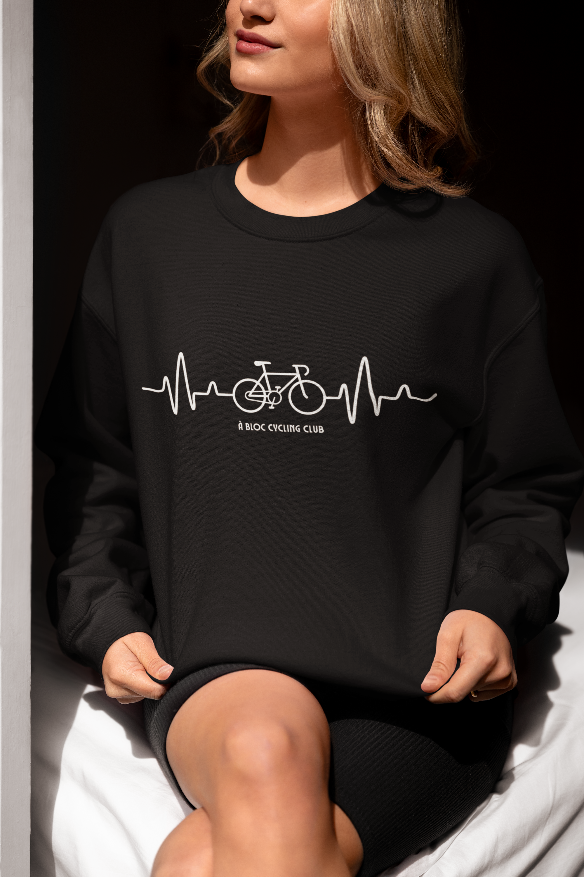 Cycling Heartbeat | Unisex Cycling Sweater