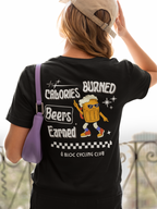 Calories Burned Beers Earned | Unisex Cycling T-Shirt