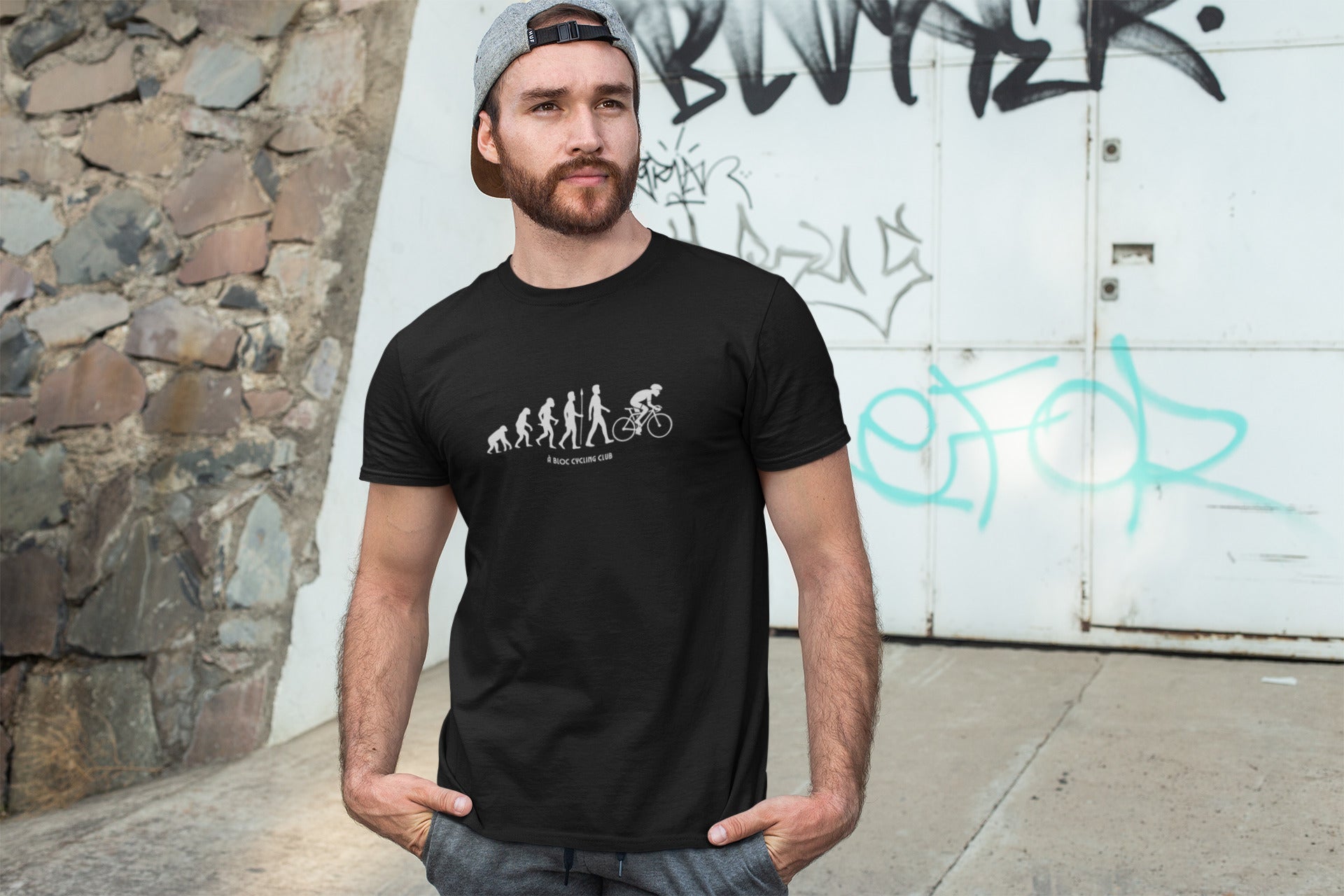 Human Evolution | Unisex Cycling T-Shirt