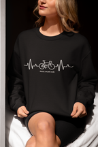 Cycling Heartbeat | Unisex Cycling Sweater
