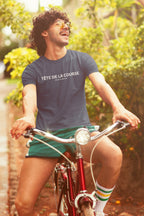 Tête de la course | Unisex Cycling T-Shirt