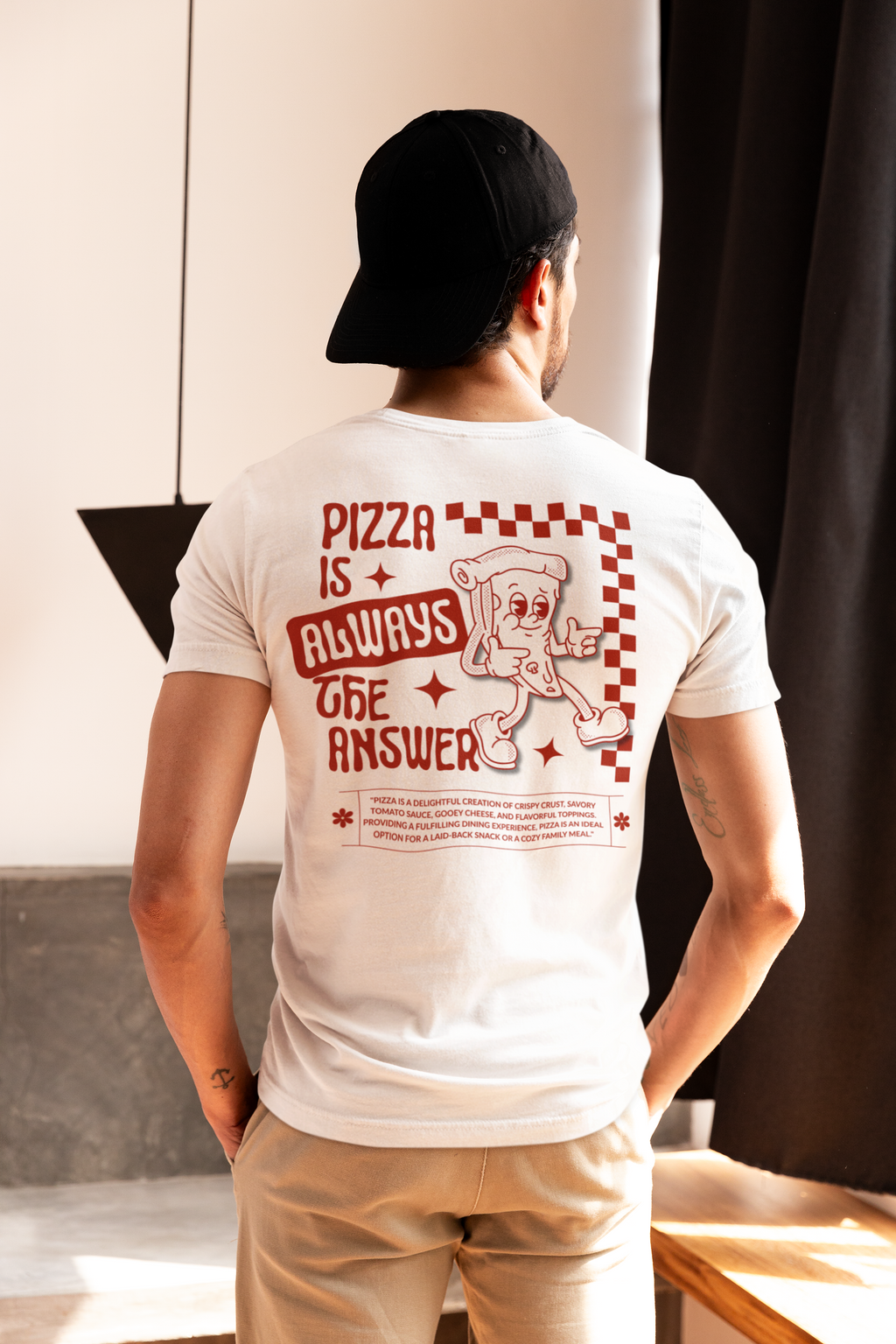 Pizza Is Always The Answer | Unisex Cycling T-Shirt